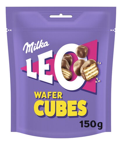 MILKA Leo wafer cubes 150g