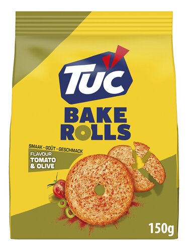 TUC bake rolls tomaat&olijf 150g