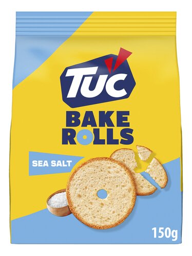TUC bake rolls zeezout 150g