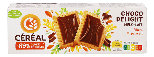 CÉRÉAL choco delight melk 12x10,5g