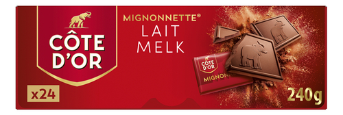 CÔTE D'OR Mignonnette Melk 240g