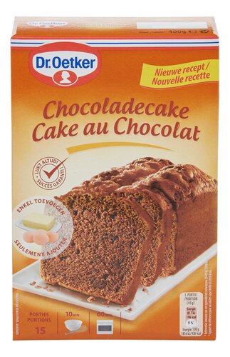 DR.OETKER mix voor chocoladecake 400g