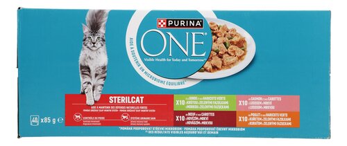 PURINA ONE sterilcat paté kat 40x85g | Collect&Go