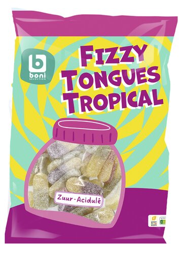 BONI fizzy tongues 600g