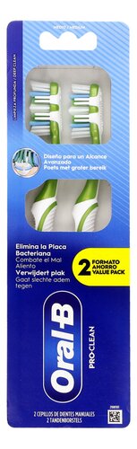 ORAL-B tandenborstel Pro clean 2st