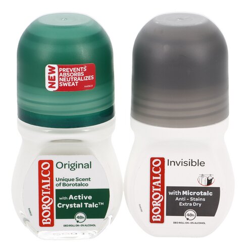 BOROTALCO roll on origina/invisible 50ml
