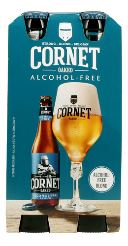CORNET Oaked Alcohol-Free 0,3% 4x33cl