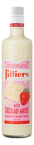 FILLIERS Witte chocolade-aardb.17% 70cl
