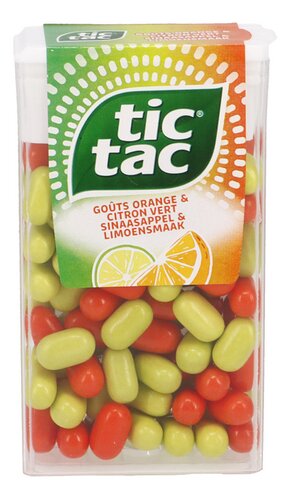 TIC TAC Limoen & Sinaasappel 49g