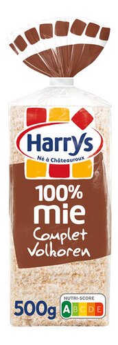 HARRYS 100% mie volkoren 500g