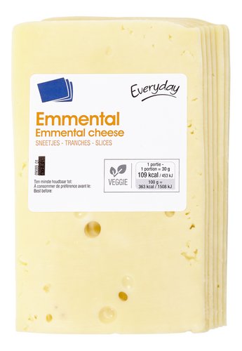 EVERYDAY emmental sneetjes 300g