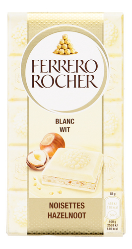 FERRERO ROCHER tab.hazelno-wit.choc. 90g