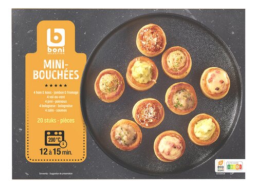 BONI minibouchées 20st 350g