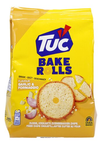 Tuc Bake rolls garlic & formaggio