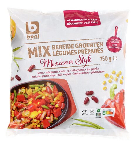 BONI Mexicaanse groentenmix 750g