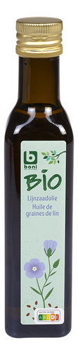 BONI BIO lijnzaadolie 250ml