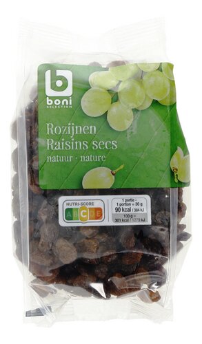 BONI rozijnen natuur 250g