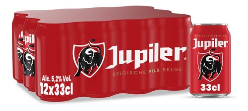 JUPILER Pils 5,2% blik 33cl