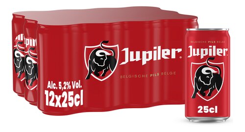 JUPILER Pils 5,2% blik 25cl