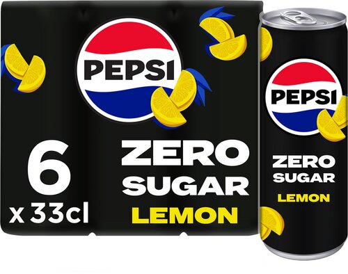 Afbeelding voor PEPSI Zero Sugar Cola Lemon 33cl van CollectAndGo_BE