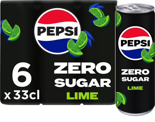 PEPSI Zero Sugar Cola Lime 33cl