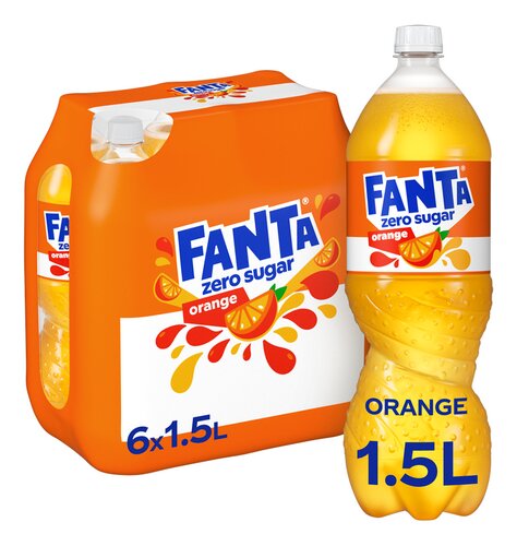 FANTA Zero Sugar Orange 1,5L