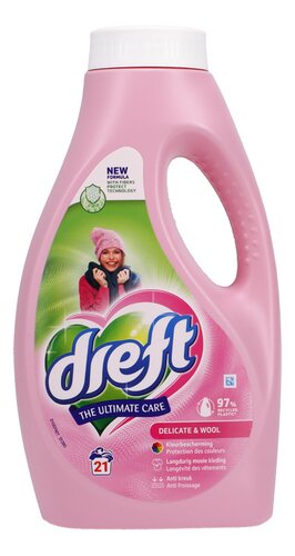 DREFT wasmiddel wol&zijde 21d 945ml