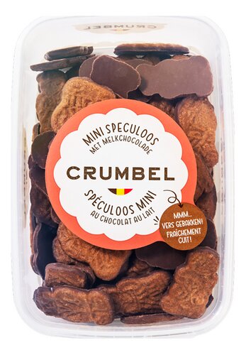 CRUMBEL mini speculoos chocolade 300g