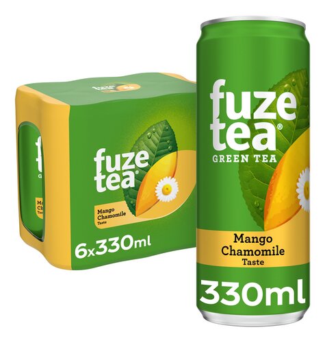 FUZE TEA Green Tea Mango-Chamomile 33cl