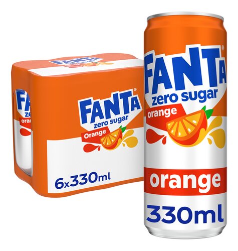 FANTA Zero Sugar Orange 33cl