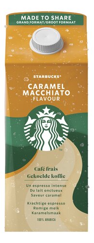 STARBUCKS ijskoffie Caram.Macchiato 75cl