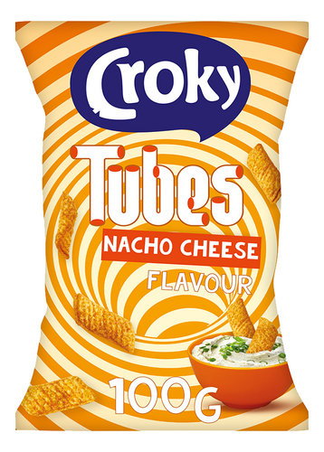 CROKY Tubes nacho cheese 100g