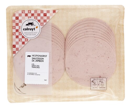 COLRUYT hespenworst 200g