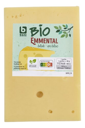BONI BIO Emmental blok ±400g