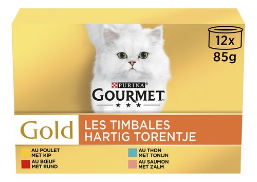 Gourmet - Gold Les Timbales Chat