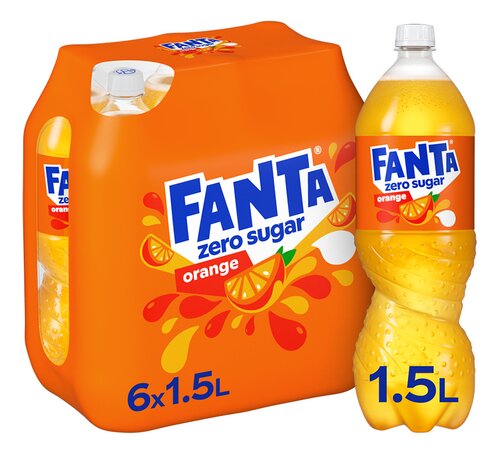 FANTA Zero Sugar Orange 1,5L