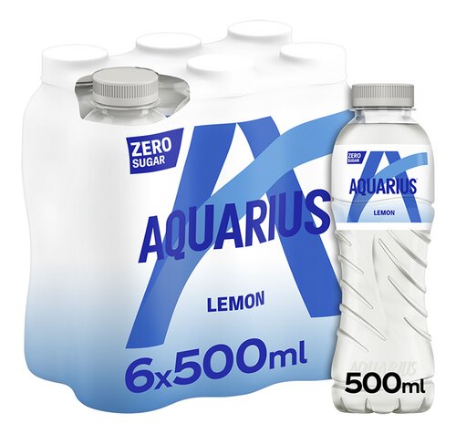 AQUARIUS Daily Hyd.Lemon Zero Sugar 50cl