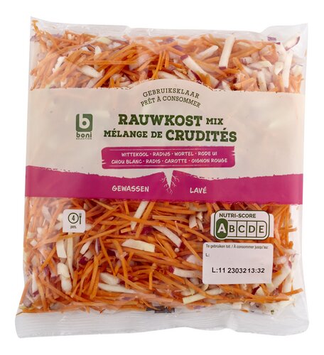BONI rauwkost pittige mix 400g
