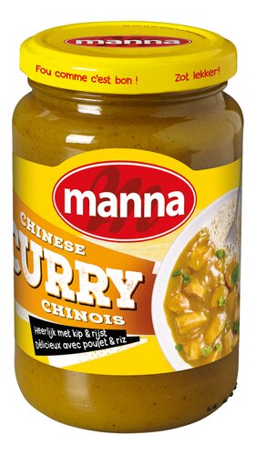 MANNA saus chinese curry 355g