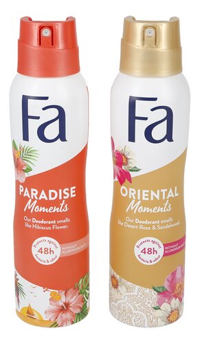 FA deo Oriental/Paradise moments 150ml