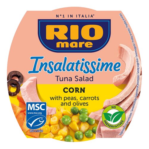 RIO MARE insalatissime mais e tonno 160g