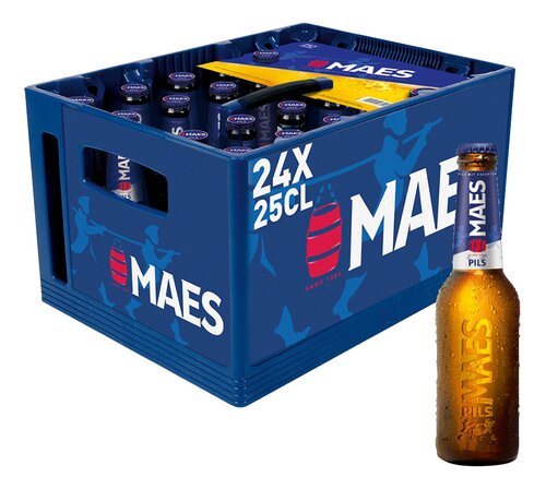 MAES pils 5,2% bak 24x25cl