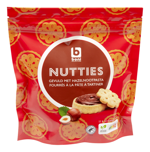 BONI koeken nutties 172g