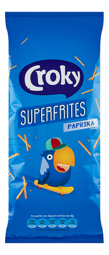 CROKY Superfrites paprika 150g