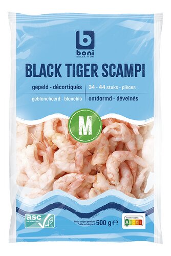 BONI Tiger scampi M.gep.34-44 ASC 500g