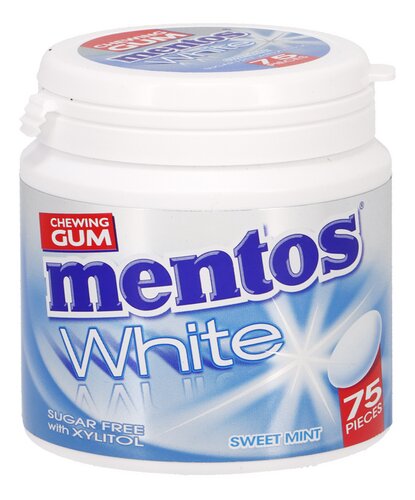 MENTOS White Sweet Mint 75 stuks 112,5g