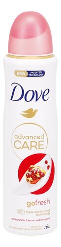 DOVE deo granaatappel & lemon 150ml