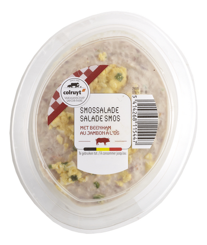 COLRUYT smossalade met beenham 180g