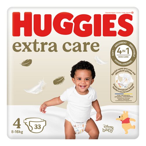 HUGGIES Luiers Maat 4 8 tot 16kg 33st