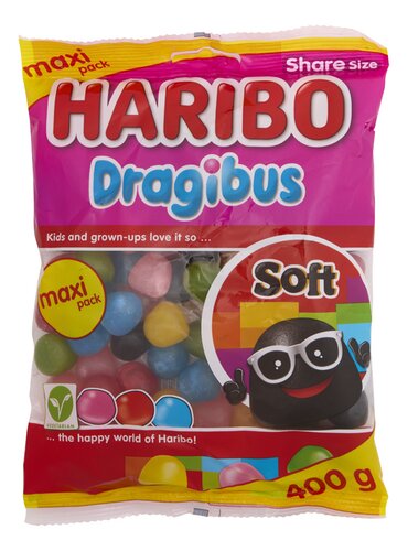 HARIBO snoep dragibus Soft 400g